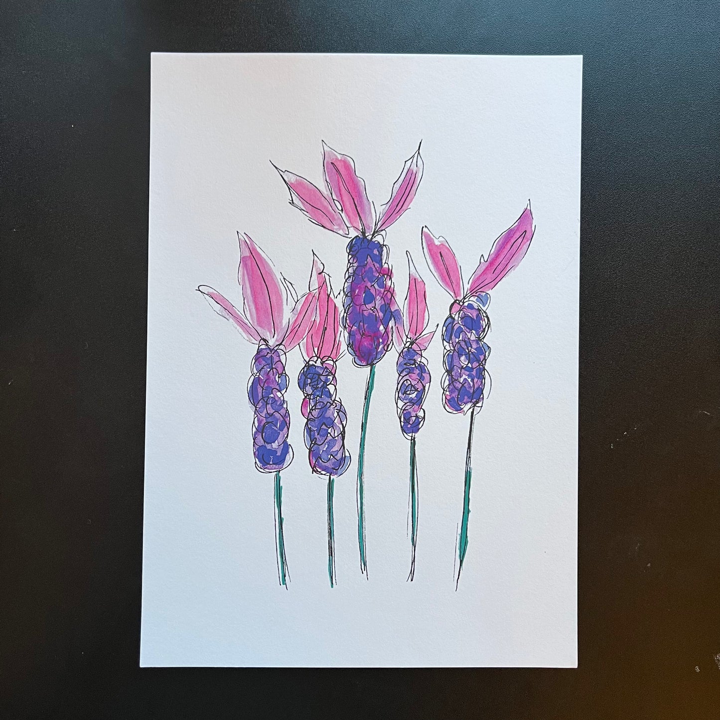 Lavender print