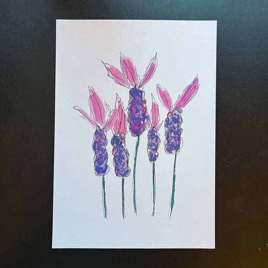 Lavender print