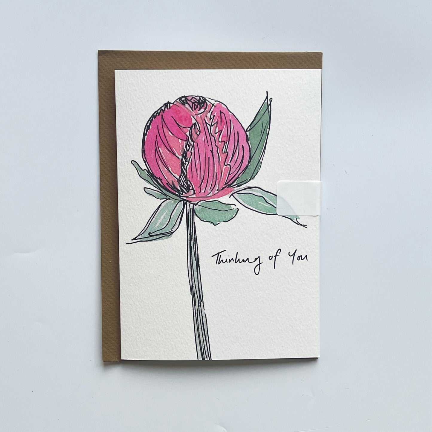 Thinking of You Closed Bud Card