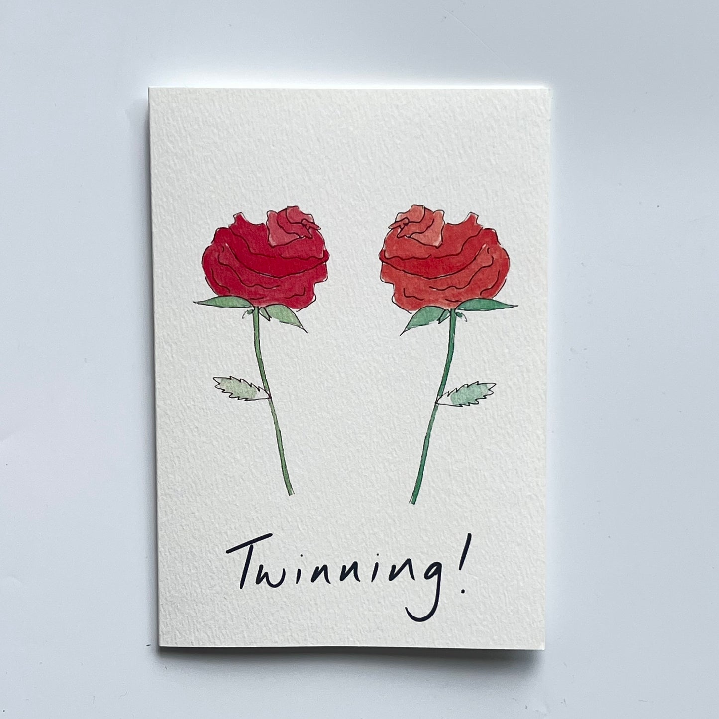 TWINNING- Greeting card for Twins | Twin Celebration Card | Twins congratulations card