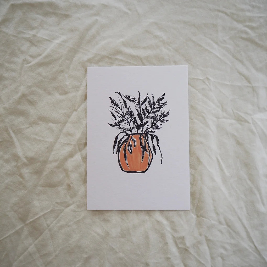 Olive branch Terracotta