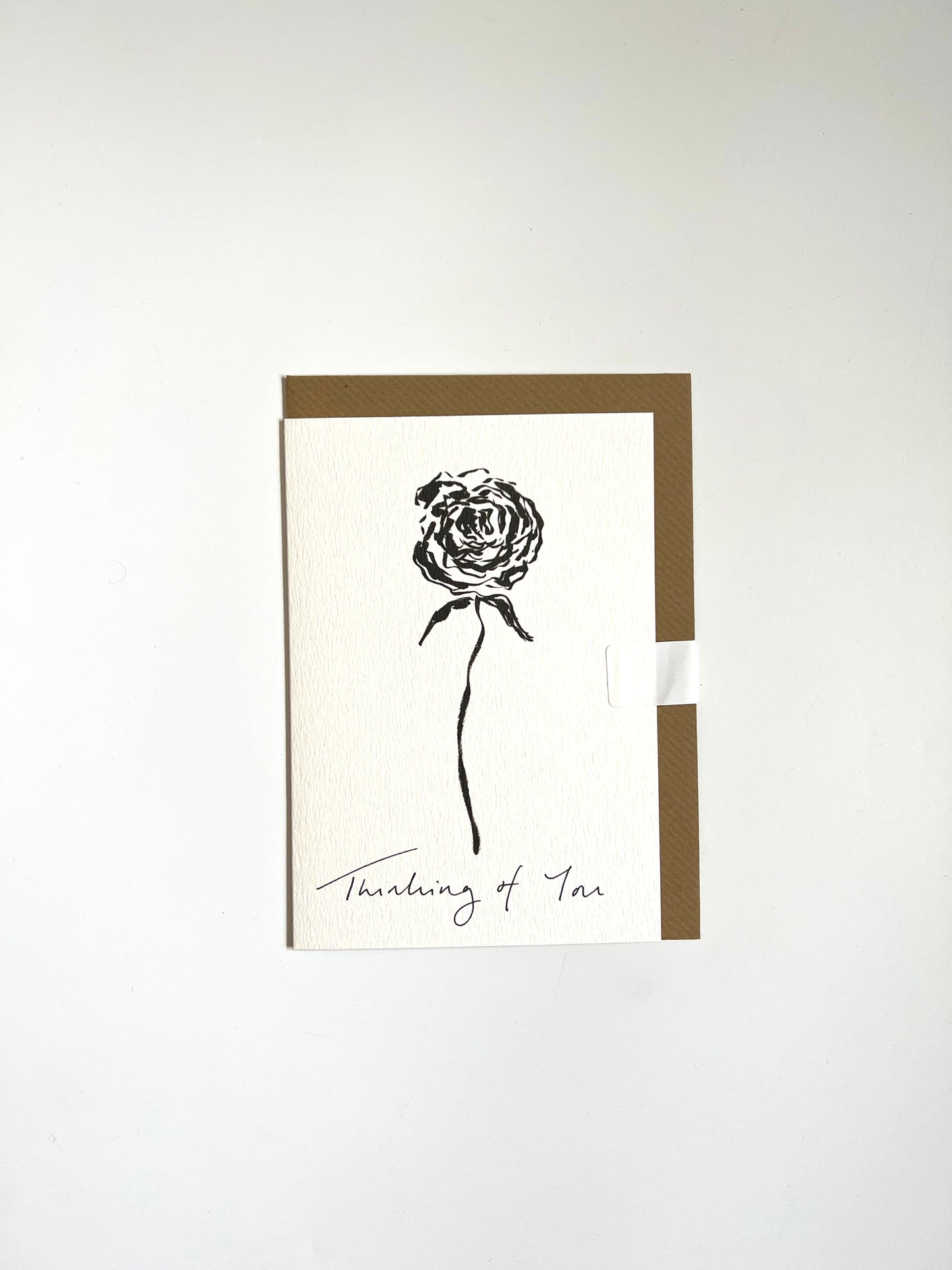 Thinking of you single rose