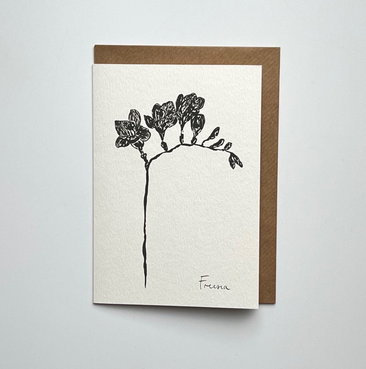 Freesia Card