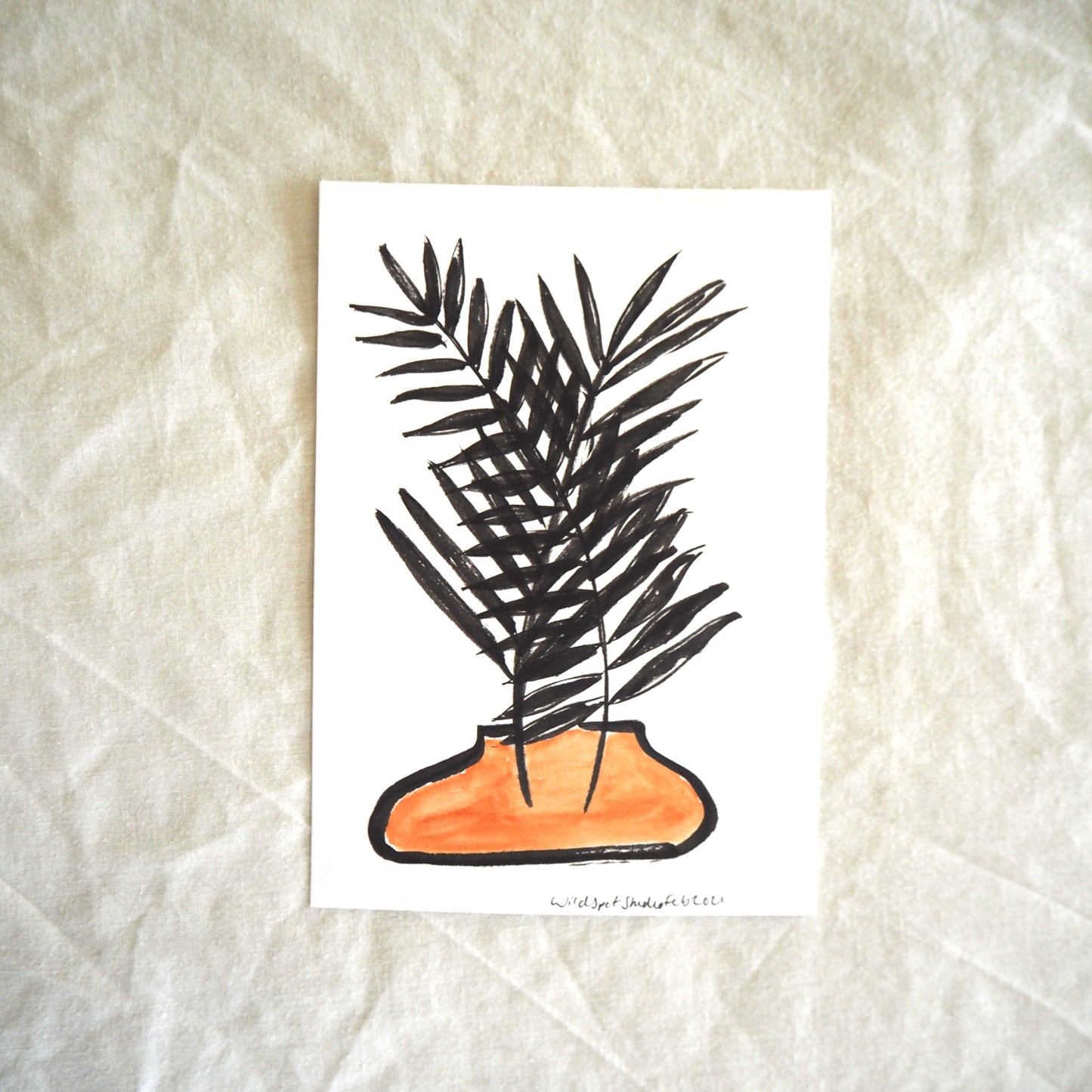 Branch in Terracotta