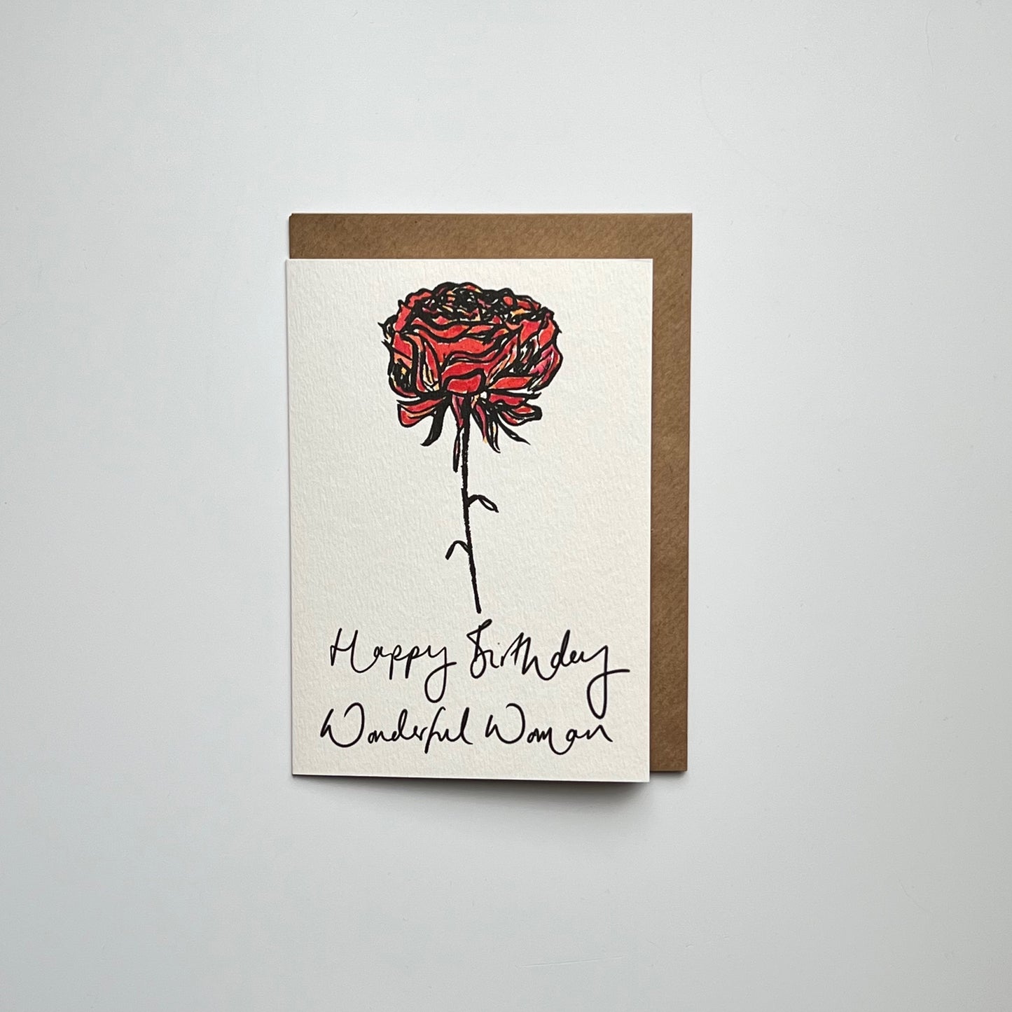 Wonderful Woman Birthday Card