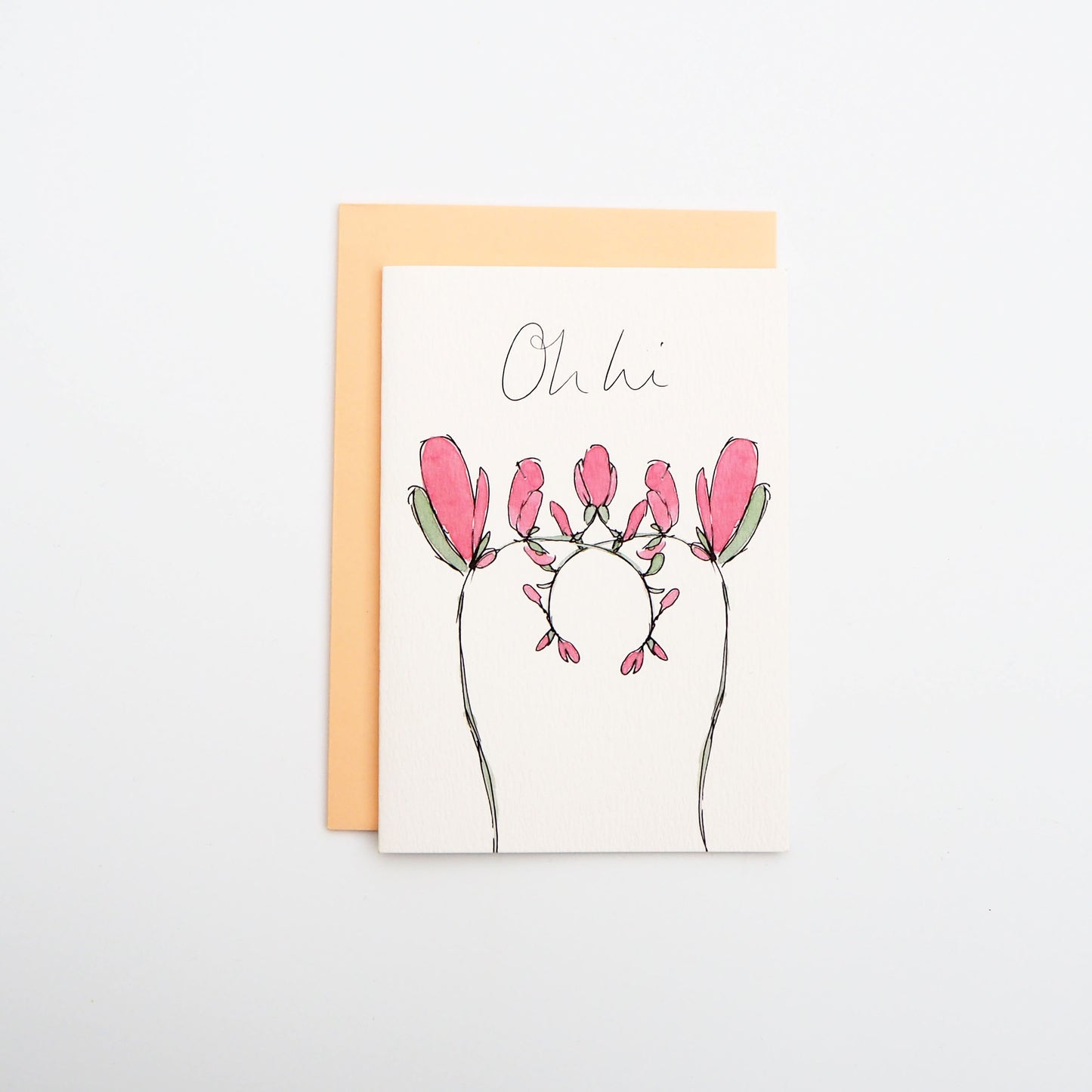 Oh Hi Freesia Card