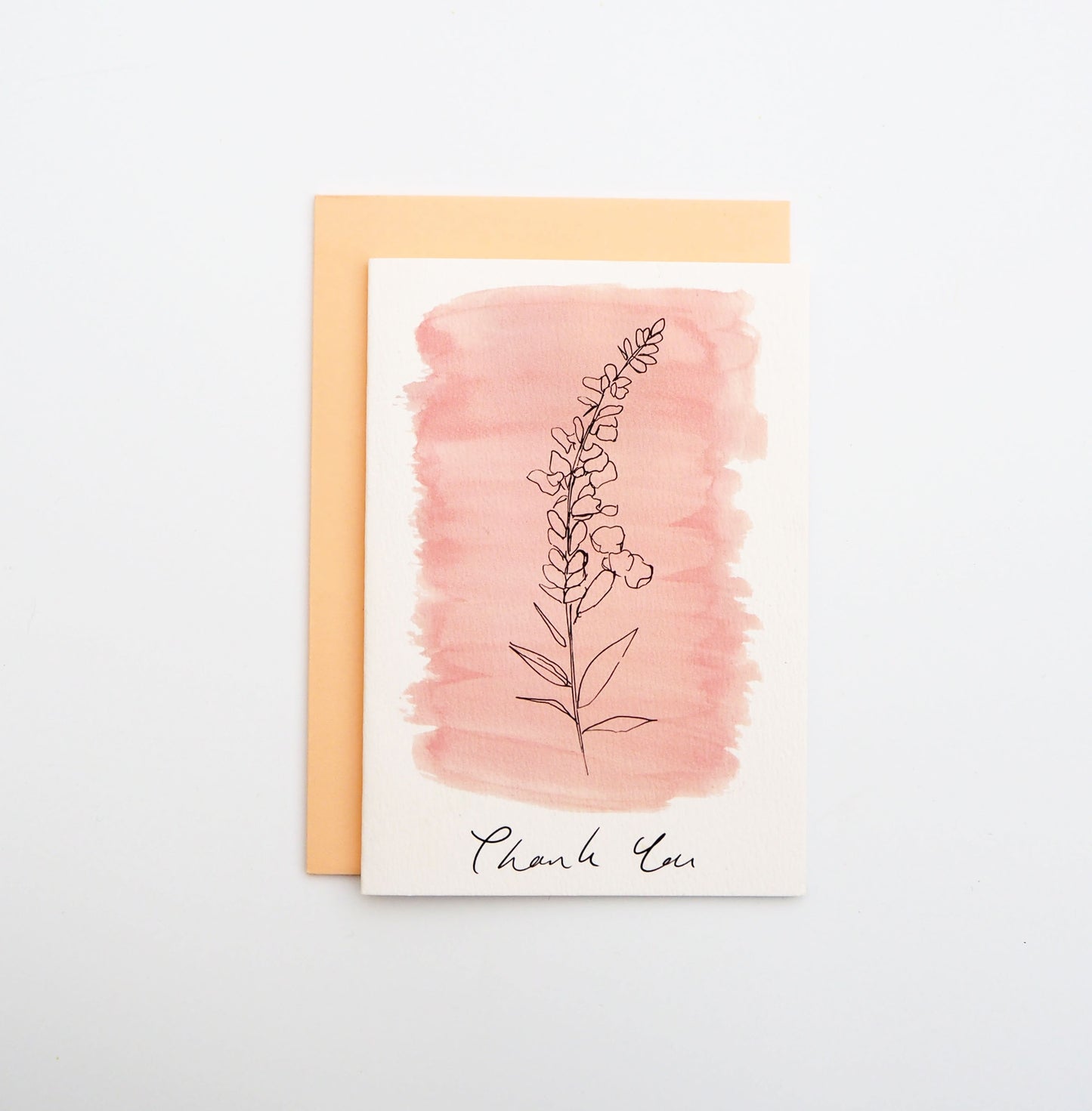 Thank you Snapdragon Colour Wash Card