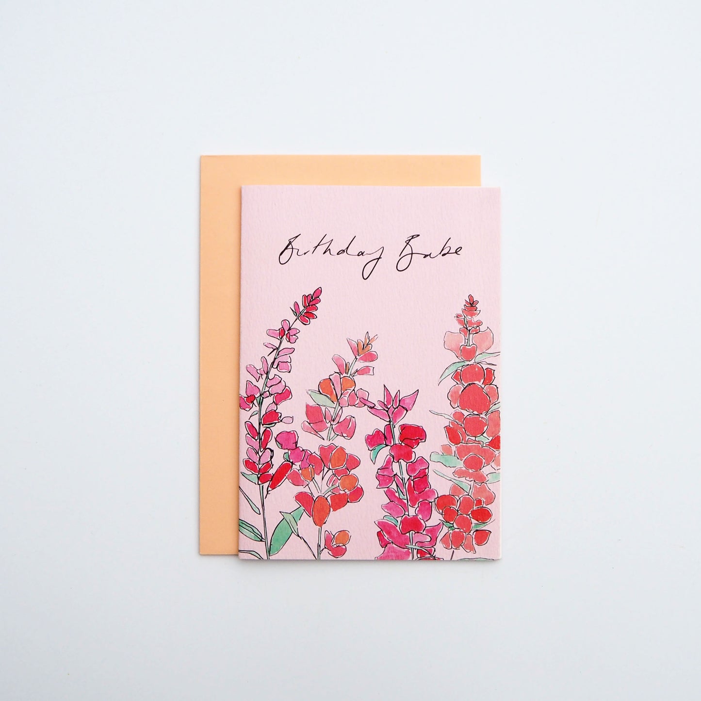 Birthday Babe Snapdragon Card