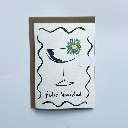 Feliz Navidad Christmas Card