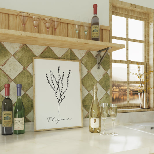 Thyme Print