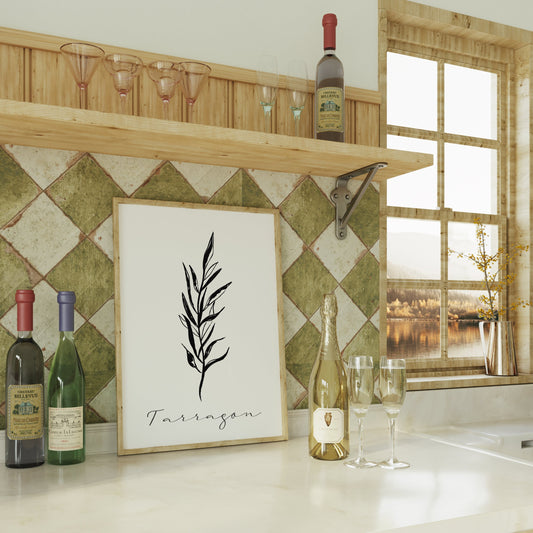 Tarragon Print