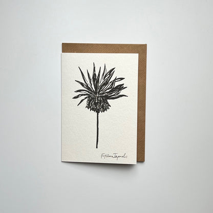 Fritillaria Card